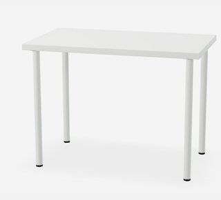 Mesa blanca madera 100x60cm