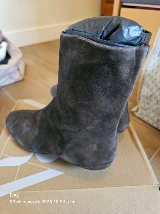 Botas Zara Marrones Talla 36. Nuevas zon etiqueta