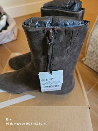 Botas Zara Marrones Talla 36. Nuevas zon etiqueta