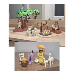 Playmobil Nacimiento Portal y Alpacas