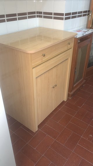Mueble auxiliar cocina madera