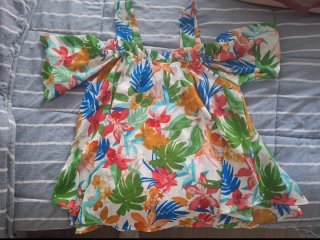 Camiseta Verano Flores Multicolor Zara