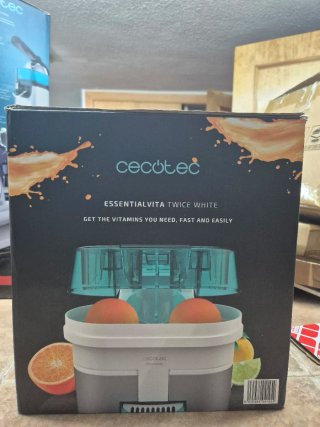 Exprimidor Cecotec EssentialVita Twice
