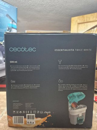 Exprimidor Cecotec EssentialVita Twice