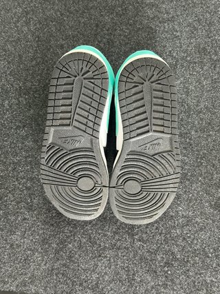 Nike Jordan 1 Mid Azzurro Nero Bianco 44