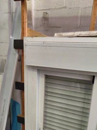 Ventana aluminio corredera con persiana