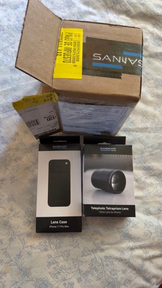 Telephoto Tetraprism Lens 72mm iphone 17 pro max