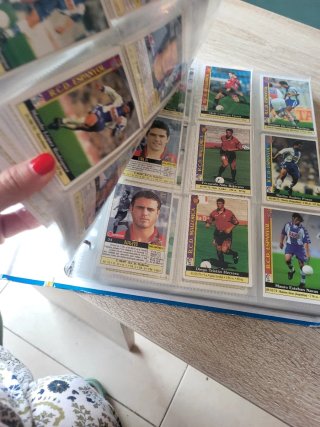 Álbum Fichas Liga 1999-2000 mundicromo fútbol