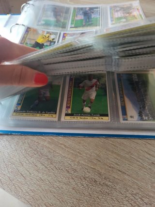 Álbum Fichas Liga 1999-2000 mundicromo fútbol