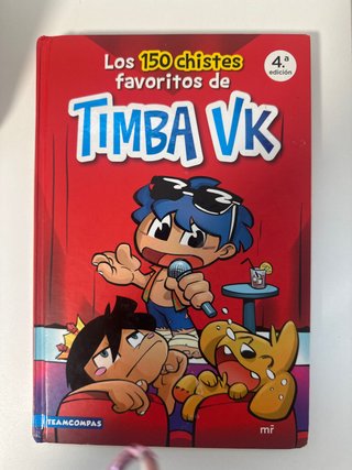 Libro 150 chistes de Timba, tapa dura