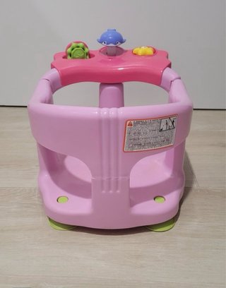 Asiento Bañera Bebé OLMITOS Rosa