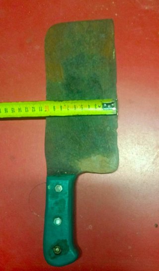 Cuchillo Machete Carnicero Antiguo Vintage