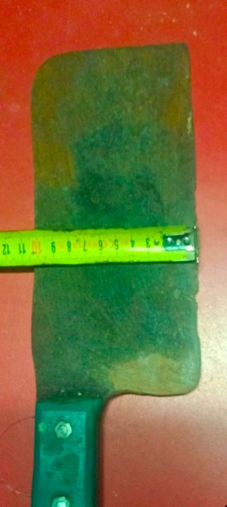 Cuchillo Machete Carnicero Antiguo Vintage