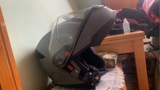 Casco SMK BULLWING-501 Gris