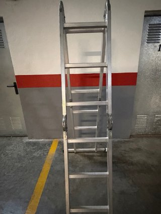 Escalera Tijera Extensible Aluminio
