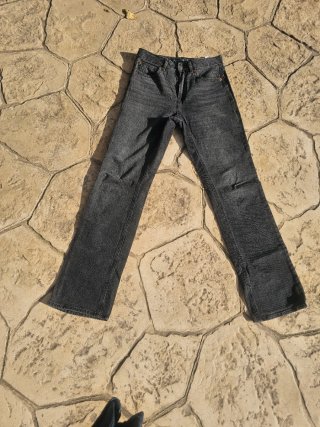 Pantalones Stradivarius grises talla M