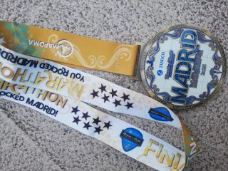 Medalla Maratón Madrid