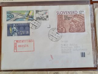 Sobres Históricos. Primer Día. Pablo Neruda, otros