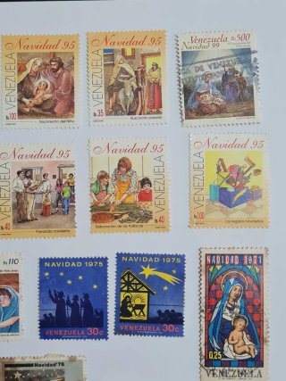 Sellos de Navidad Venezuela