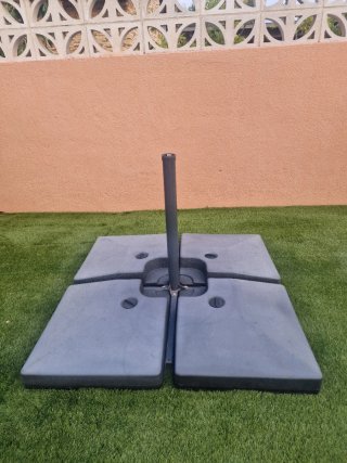 Base para sombrilla , aguanta fuertes vientos