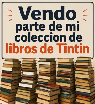 Tintin Vendo parte de mi coleccion de libros