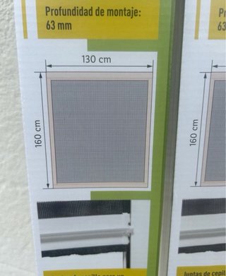 4 Mosquiteras enrollables Livarno Home 130x160cm