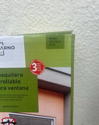 4 Mosquiteras enrollables Livarno Home 130x160cm