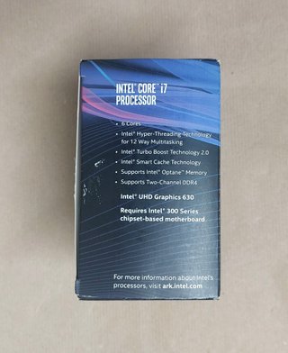 Box + libretto CPU Intel Core I7 8700 LGA 1151