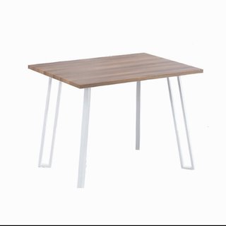 Mesa Comedor Madera y Metal 100x70cm