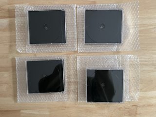 4 Cajas Reemplazo 1CD + 1 Caja Reemplazo 3CD