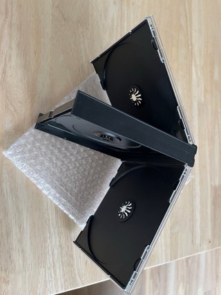 4 Cajas Reemplazo 1CD + 1 Caja Reemplazo 3CD