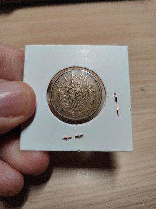 100 Pesetas 1985 lis abajo