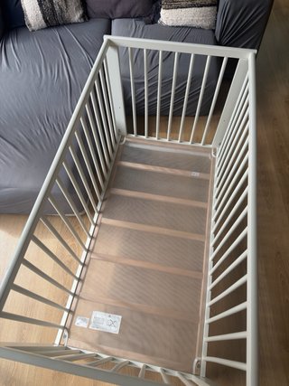 Cuna bebé IKEA blanca