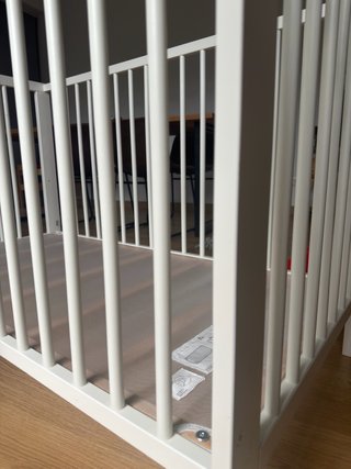 Cuna bebé IKEA blanca