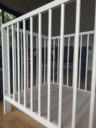 Cuna bebé IKEA blanca