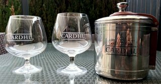 Cubitera Cardhu +2 Copas Cardhu Acero Inox nuevas