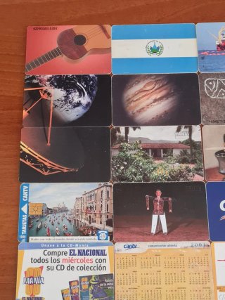 60 Tarjetas Telefónicas