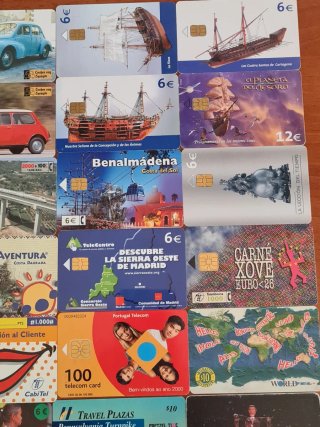 60 Tarjetas Telefónicas
