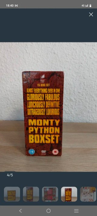 Monty Python Boxset Comedia Inglés