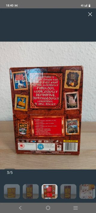 Monty Python Boxset Comedia Inglés