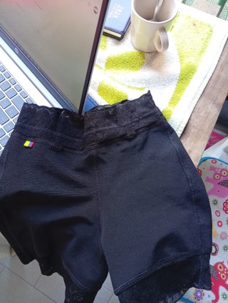 Pantalón Faja Colombiana Negro Sin Usar