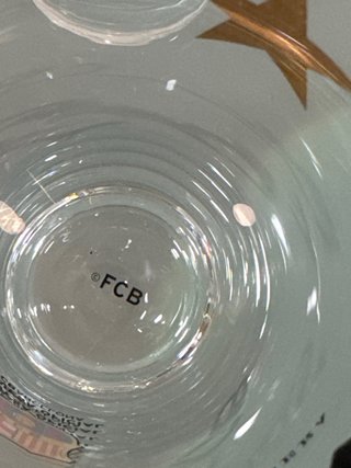 Lote 5 Vasos Estrella Damm FC Barcelona