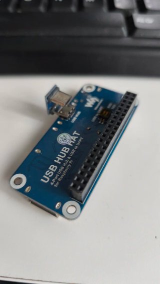 Adaptador 4 Puertos USB para Raspberry Pi Zero