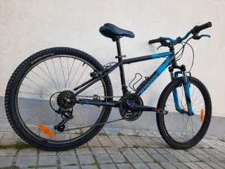 Bicicleta Montaña Junior 24 Azul/Negra