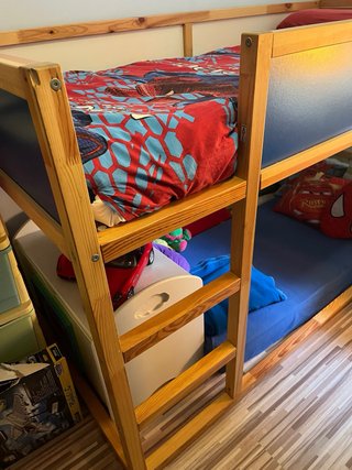 Litera infantil IKEA con colchones