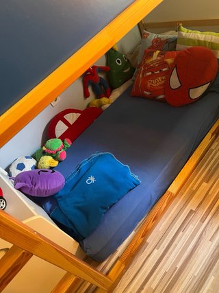 Litera infantil IKEA con colchones