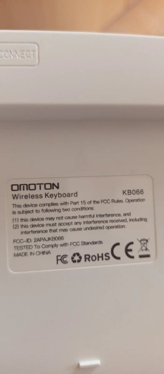 Teclado y ratón portatil