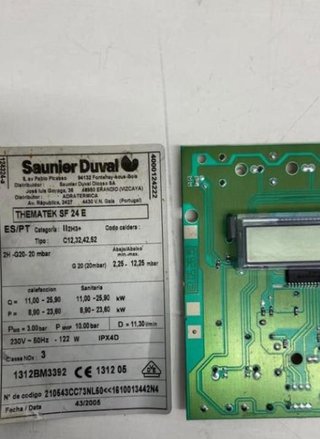 REPUESTO DESPIECE SAUNIER THEMATEK SF 24 E