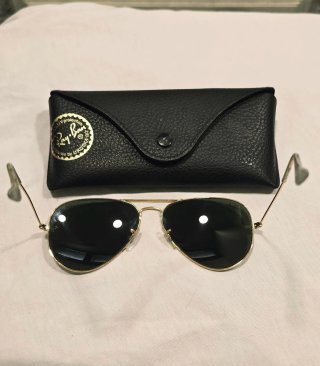 Gafas de Sol Ray-Ban Aviator Doradas