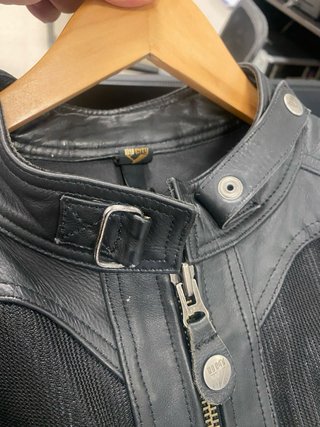 Chaqueta de moto negra By City